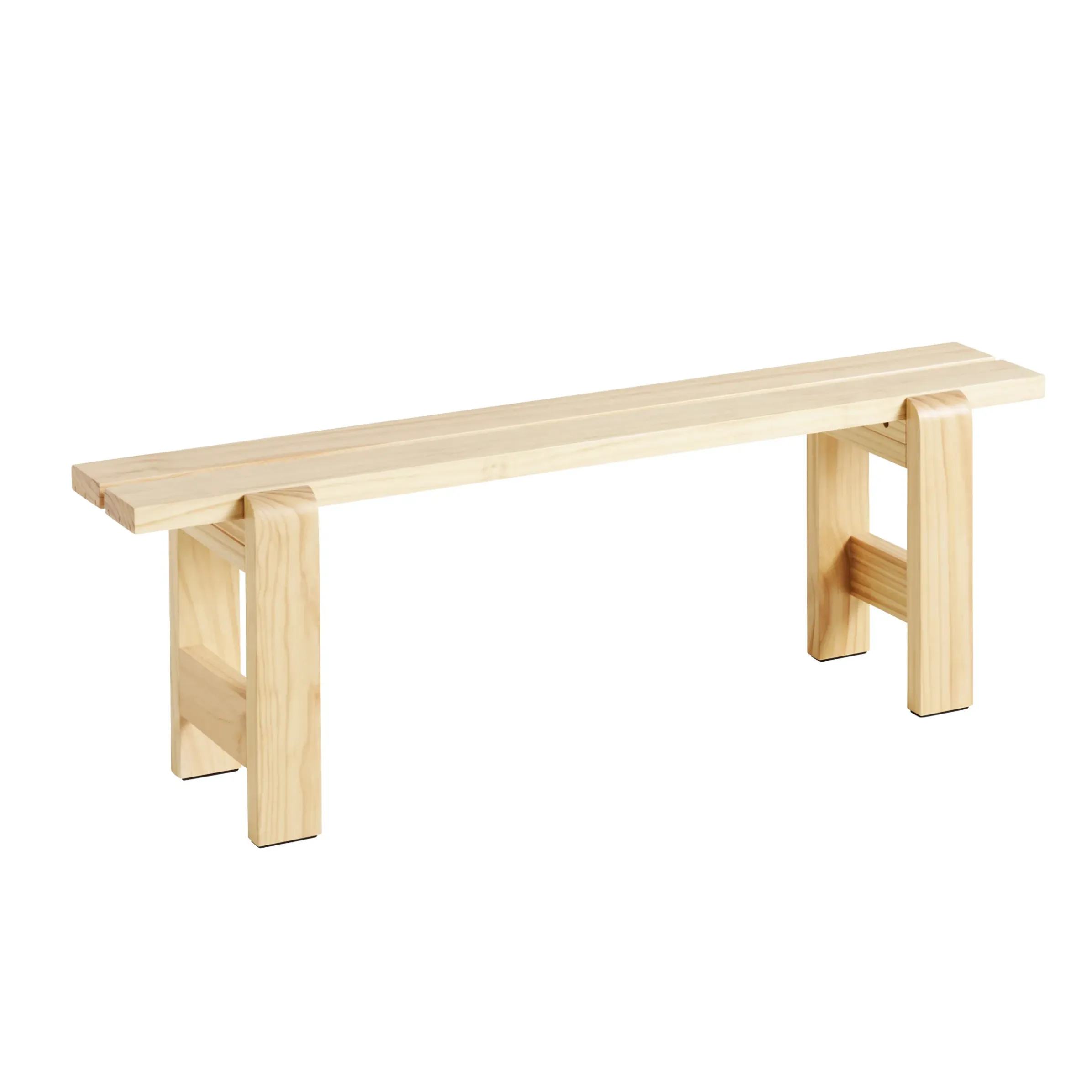Banc Weekday Bois Naturel / L 140 Cm - Hay