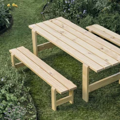 Banc Weekday Bois Vert / L 190 Cm - Hay