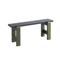Banc Weekday Duo Bois Bleu Multicolore Vert / L 111 Cm - Hay