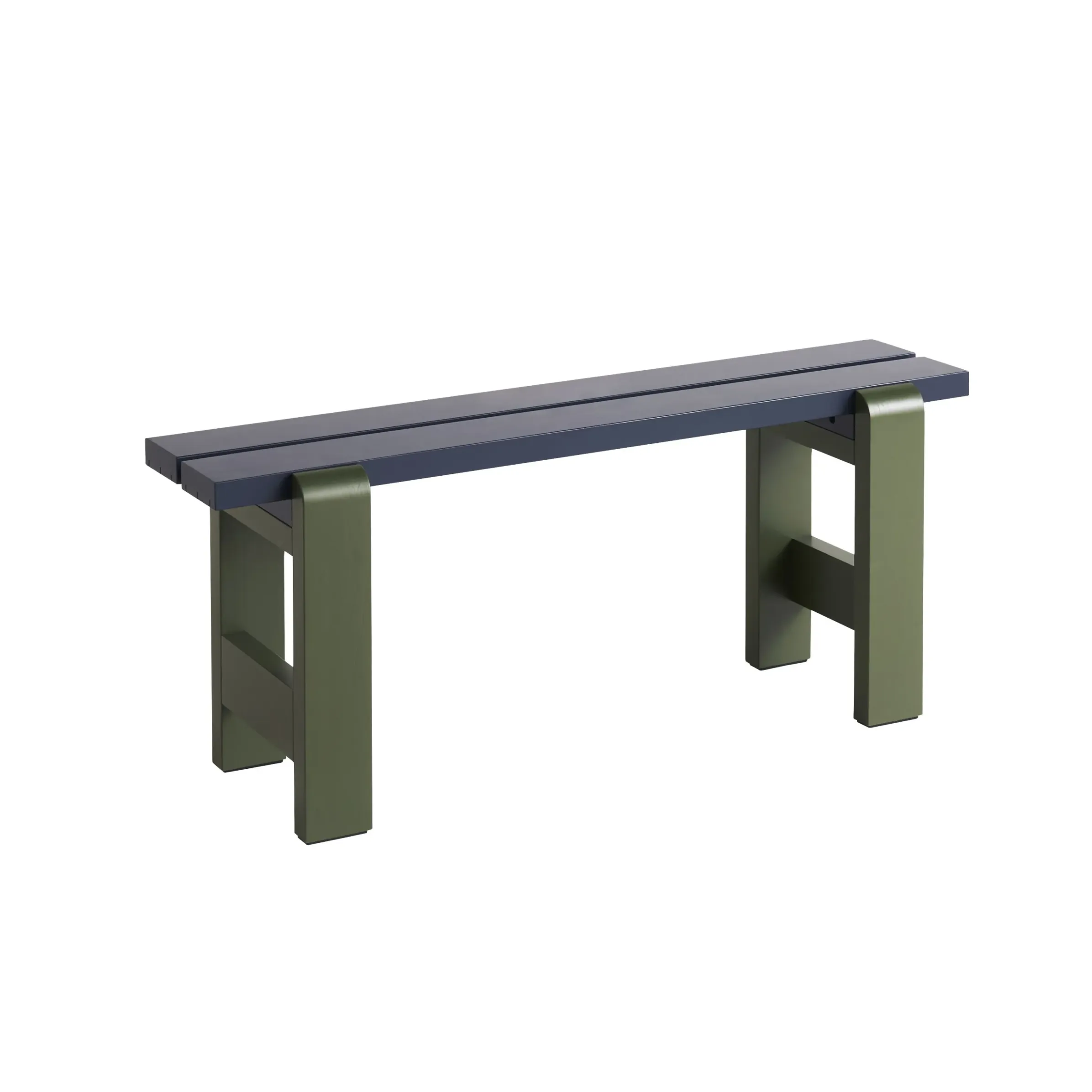 Banc Weekday Duo Bois Bleu Multicolore Vert / L 111 Cm - Hay