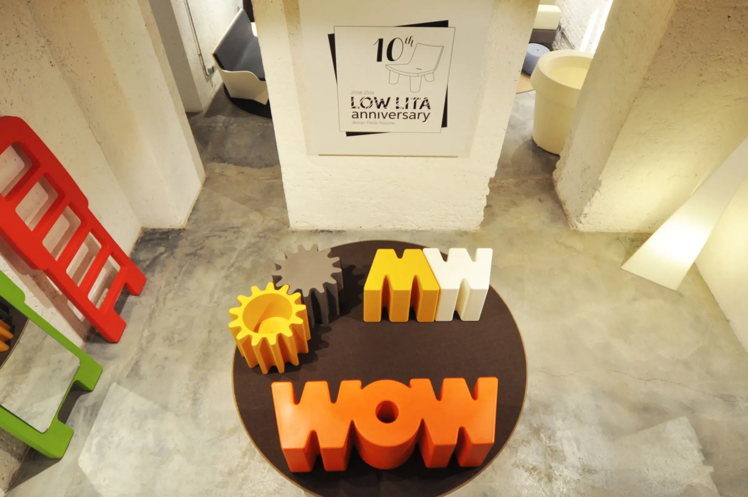 Banc Wow Plastique/ L 147 Cm - Slide