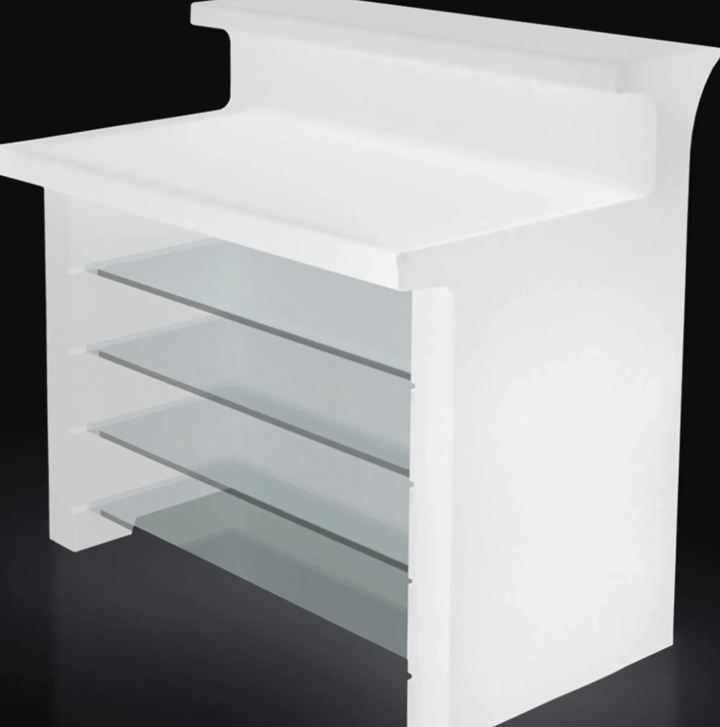 Bar Lumineux Break Line Plastique/ L 120 Cm - Slide
