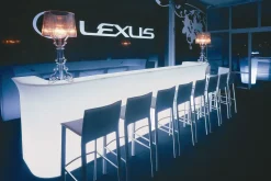 Bar Lumineux Jumbo Led Rgb Plastique/ L 90 Cm - Sans Fil - Slide