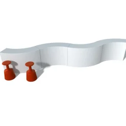 Bar Lumineux Snack Plastique/ L 165 Cm - Slide