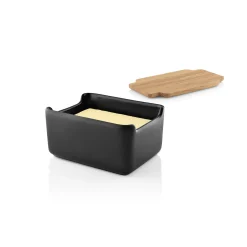 Beurrier Nordic Ktichen Ceramique Noir / Ceramique & Chene - Eva Solo