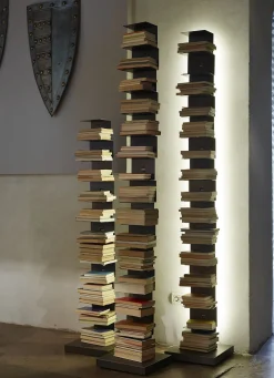Bibliotheque Lumineuse Ptolomeo Luce Metal/ Led - H 215 Cm - Opinion Ciatti