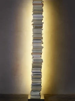 Bibliotheque Lumineuse Ptolomeo Luce Metal/ Led - H 215 Cm - Opinion Ciatti