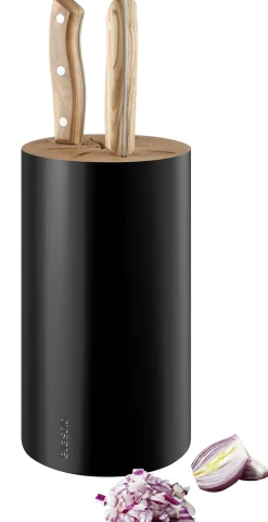 Bloc A Couteaux Nordic Kitchen Bois Noir / Pour 8 Couteaux - Eva Solo