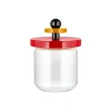Bocal Hermetique / By Ettore Sottsass - 75 Cl Verre Bois/ Alessi 100 Values Collection - Alessi