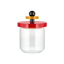 Bocal Hermetique / By Ettore Sottsass - 75 Cl Verre Bois/ Alessi 100 Values Collection - Alessi