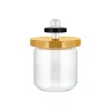 Bocal Hermetique / By Ettore Sottsass - 75 Cl Verre Bois/ Alessi 100 Values Collection - Alessi