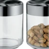 Bocal Hermetique Julieta Metal Verre 75 Cl - Alessi