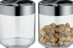 Bocal Hermetique Julieta Metal Verre 75 Cl - Alessi