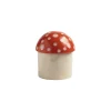 Boite Mushroom Small Ceramique / O 12 X H 14 Cm - Ceramique - & Klevering