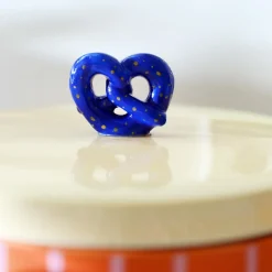 Boite Pretzel Ceramique Multicolore / O 23.5 X H 13,5 Cm - Ceramique - & Klevering