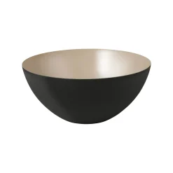 Bol Krenit Metal Beige / O 16 X H 7,1 Cm - Acier - Normann Copenhagen