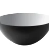 Bol Krenit Noir Argent Metal / O 12,5 X H 5,9 Cm - Acier - Normann Copenhagen