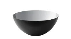 Bol Krenit Noir Argent Metal / O 12,5 X H 5,9 Cm - Acier - Normann Copenhagen