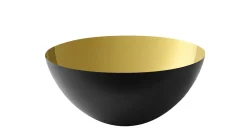 Bol Krenit Noir Or Metal / O 12,5 X H 5,9 Cm - Acier - Normann Copenhagen
