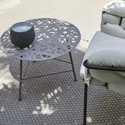 Bougie Citronnelle Coal Outdoor Ceramique Gris / Gres - O 17 X H 14 Cm - Cinna