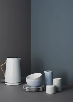 Bouilloire Electrique Emma Metal Gris Bois Naturel / 1,2 L - Stelton