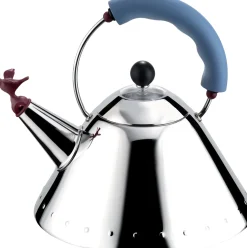Bouilloire 9093 - Oisillon Metal/ Michael Graves, 1986 - 2 Litres /Induction - Alessi