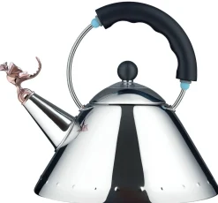 Bouilloire Tea Rex Noir Metal / Edition Anniversaire 30 Ans - 2 Litres / Induction - Alessi