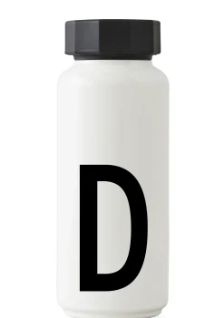 Bouteille Isotherme A-Z Metal / 500 Ml - Lettre D - Design Letters