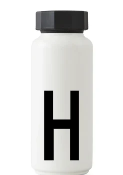 Bouteille Isotherme A-Z Metal / 500 Ml - Lettre H - Design Letters