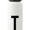 Bouteille Isotherme A-Z Metal / 500 Ml - Lettre T - Design Letters