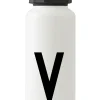 Bouteille Isotherme A-Z Metal / 500 Ml - Lettre V - Design Letters
