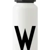 Bouteille Isotherme A-Z Metal / 500 Ml - Lettre W - Design Letters