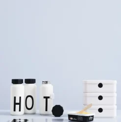 Bouteille Isotherme A-Z Metal / 500 Ml - Lettre W - Design Letters