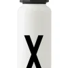 Bouteille Isotherme A-Z Metal / 500 Ml - Lettre X - Design Letters