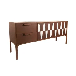 Buffet Ecailles Bois Naturel / L 160 X H 75 Cm - Maison Sarah Lavoine