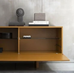 Buffet Ella Bois/ Laque - L 120 Cm - Ouverture Gauche - Mogg