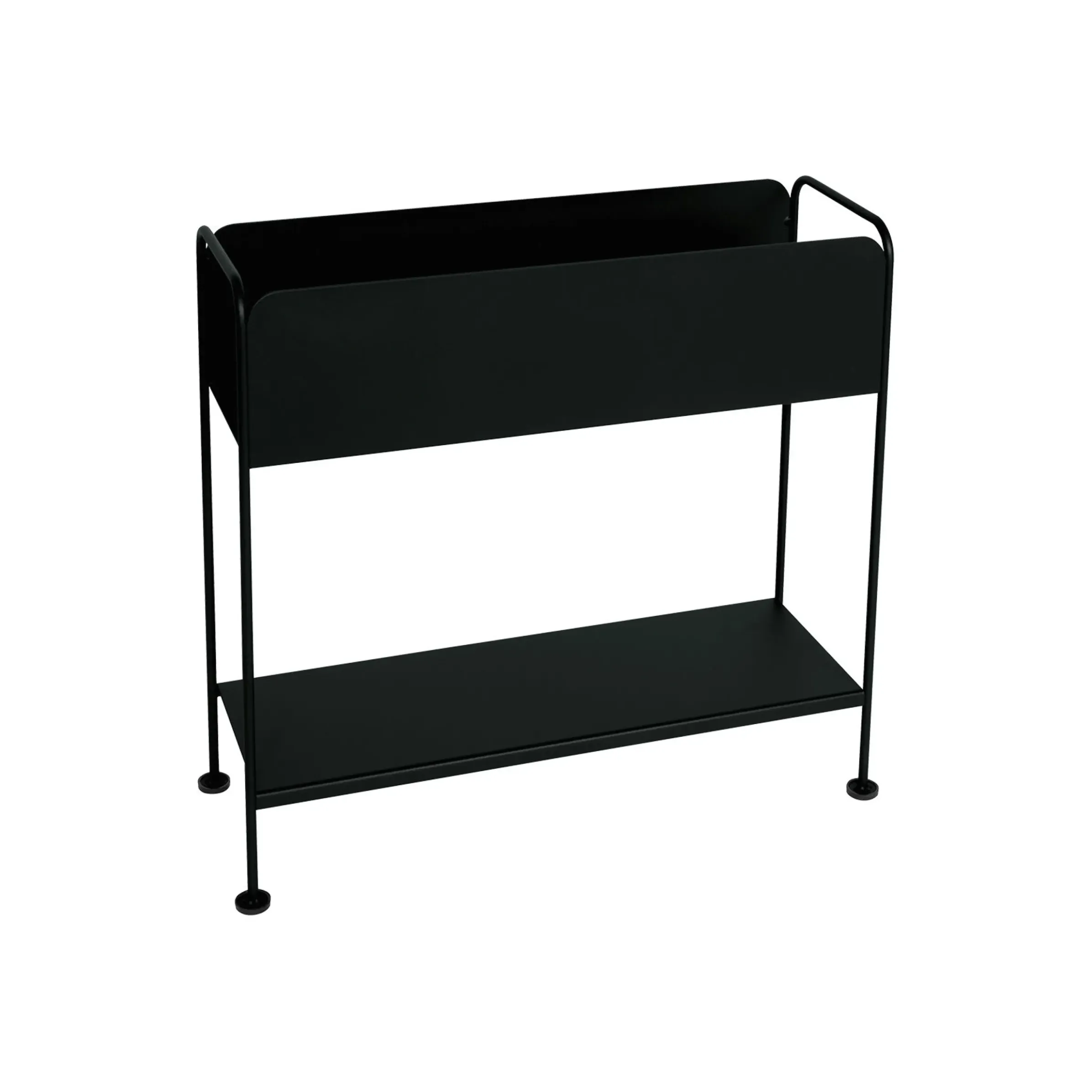 Cache-Pot Picolino Metal Noir / Rangement / L 66 X H 63 Cm - Fermob