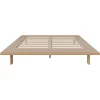 Cadre De Lit Haven Bois Naturel / 166 X 230 Cm - Pour Matelas 140 X 200 (Non Inclus) - Bolia