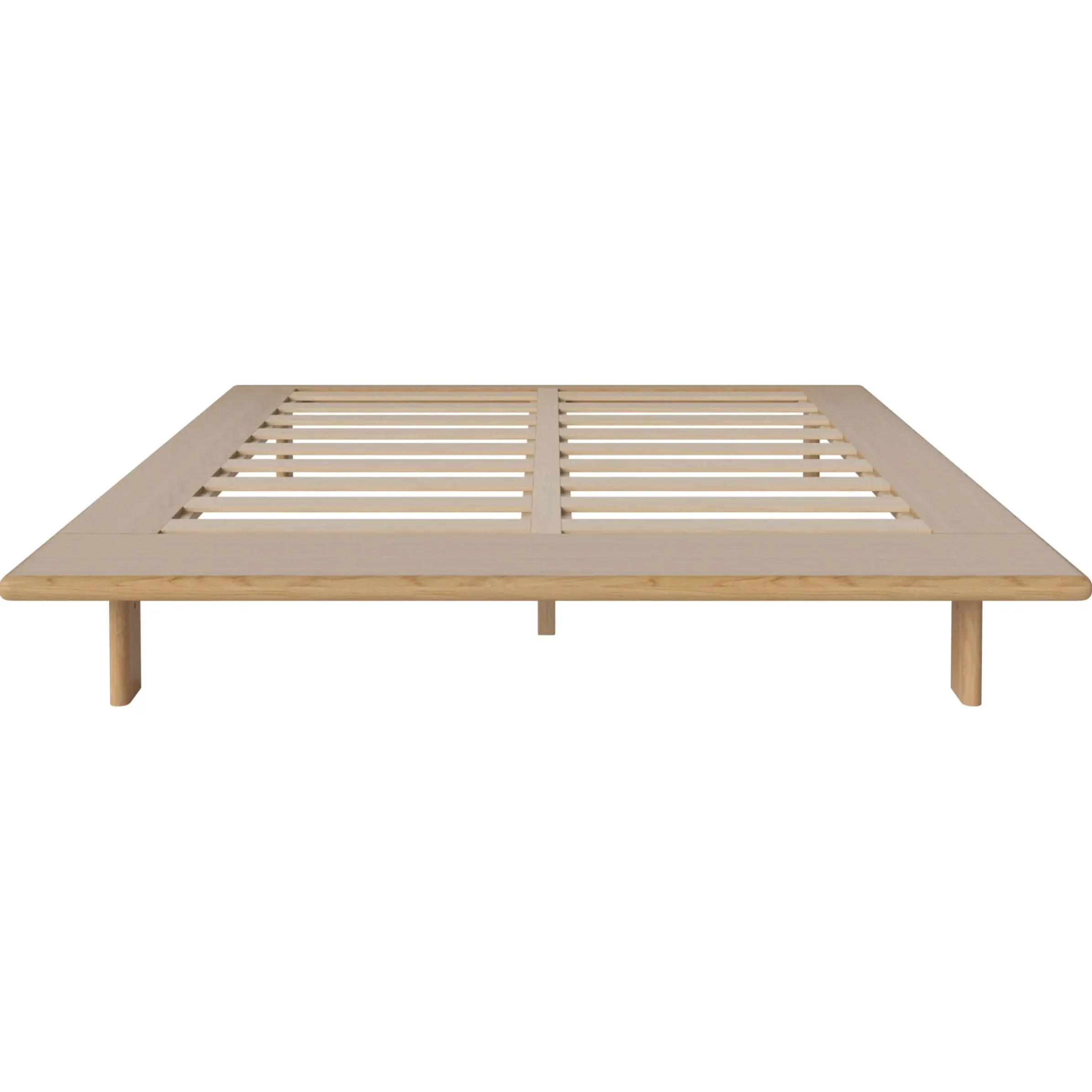Cadre De Lit Haven Bois Naturel / 166 X 230 Cm - Pour Matelas 140 X 200 (Non Inclus) - Bolia