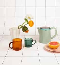 Cafetiere A Filtre Manuelle  Ceramique Vert / Medium - 0,8 L - Hay
