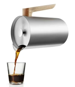 Cafetiere A Piston Nordic Kitchen Bois Bois Naturel Metal / Pichet Isotherme - 1 L - Eva Solo