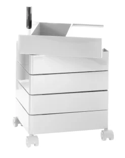 Caisson A Roulettes 360° Plastique/ 5 Tiroirs - Magis