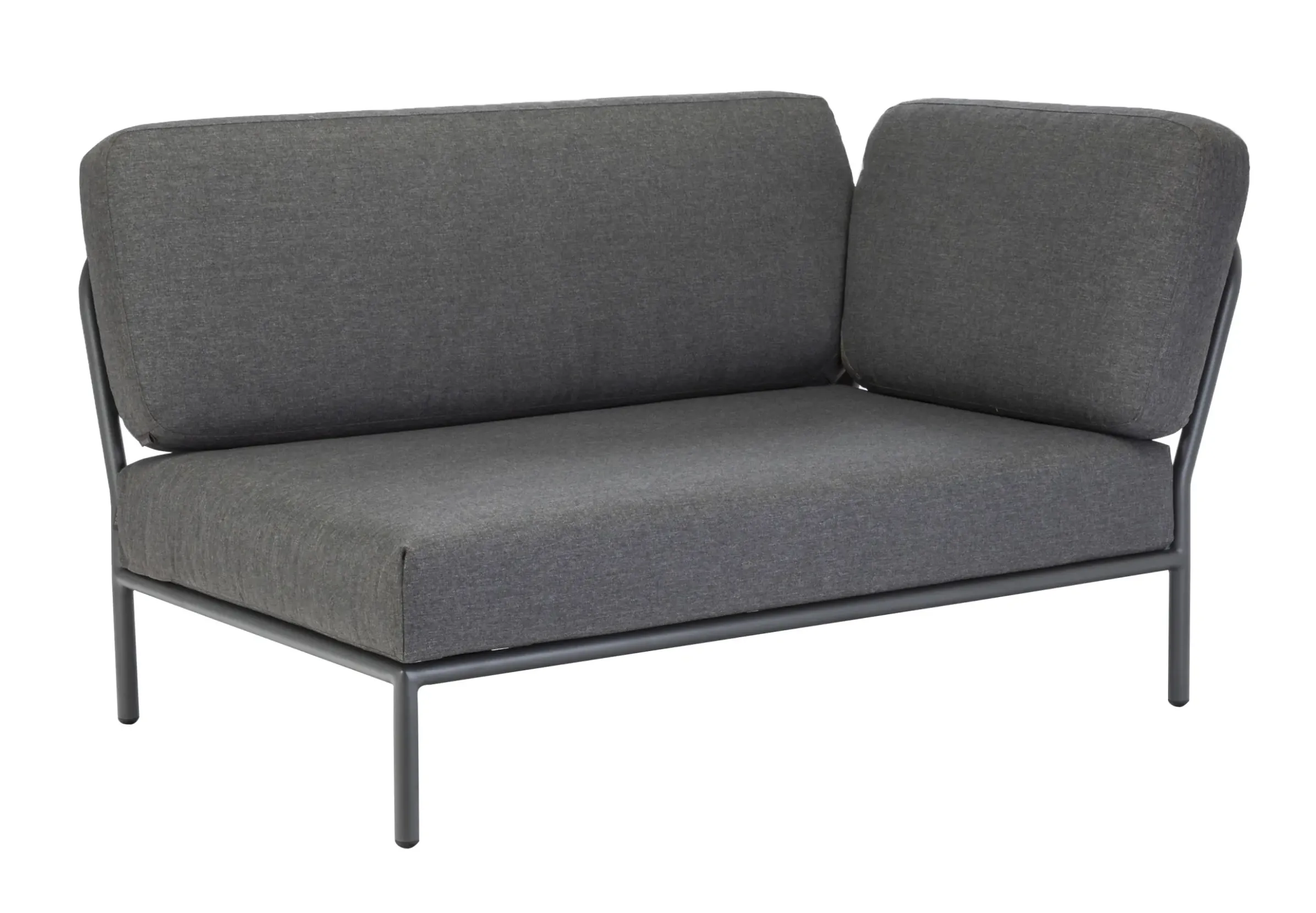 Canape De Jardin Modulable Level Tissu / Angle Droit - L 139 X P 92,5 Cm - Houe