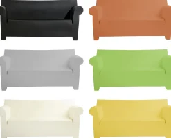 Canape De Jardin 2 Places Bubble Club Plastique/ L 189 Cm - Kartell