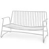 Canape De Jardin 2 Places Fish & Fish Metal / L 131 Cm - Sans Coussin - Serax
