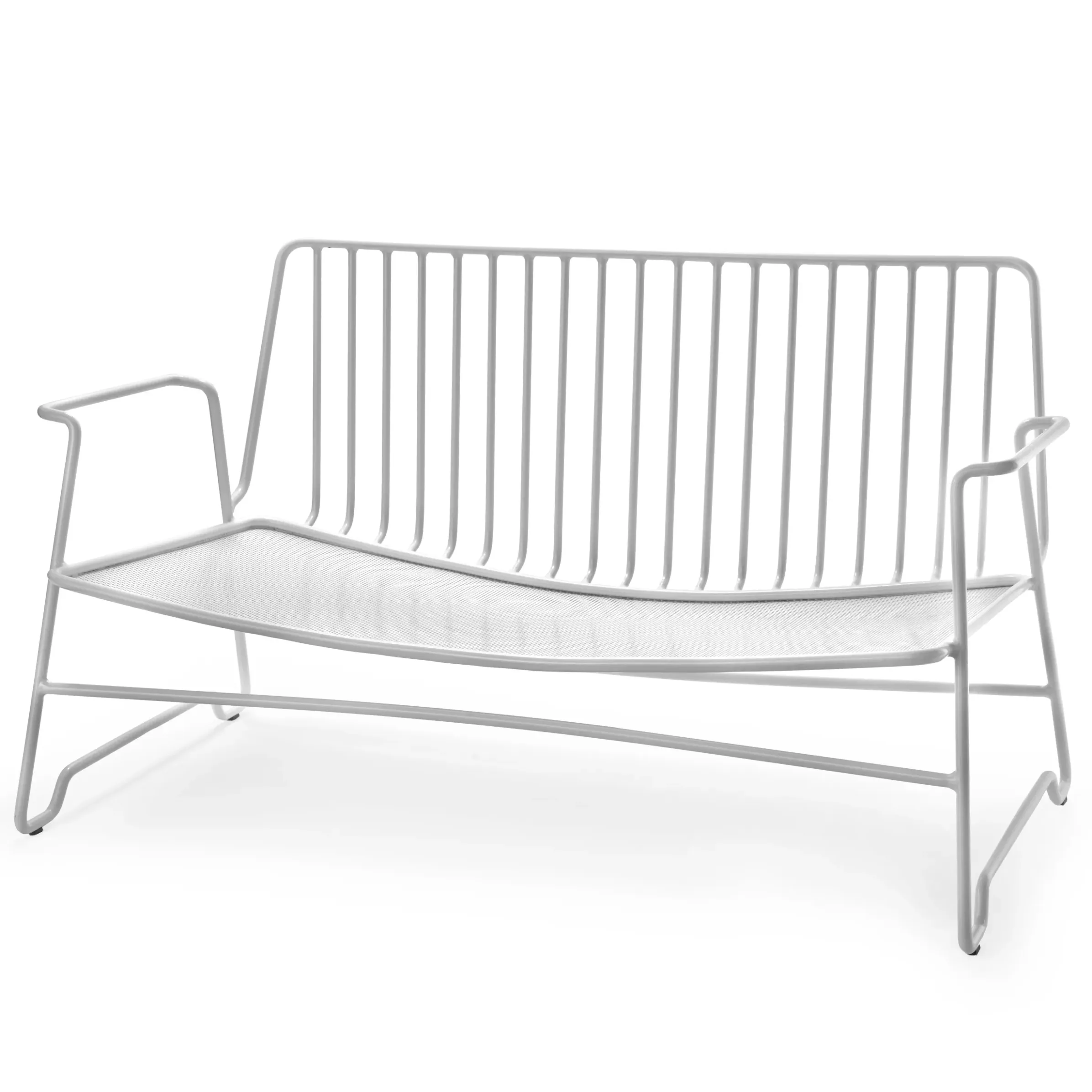 Canape De Jardin 2 Places Fish & Fish Metal / L 131 Cm - Sans Coussin - Serax