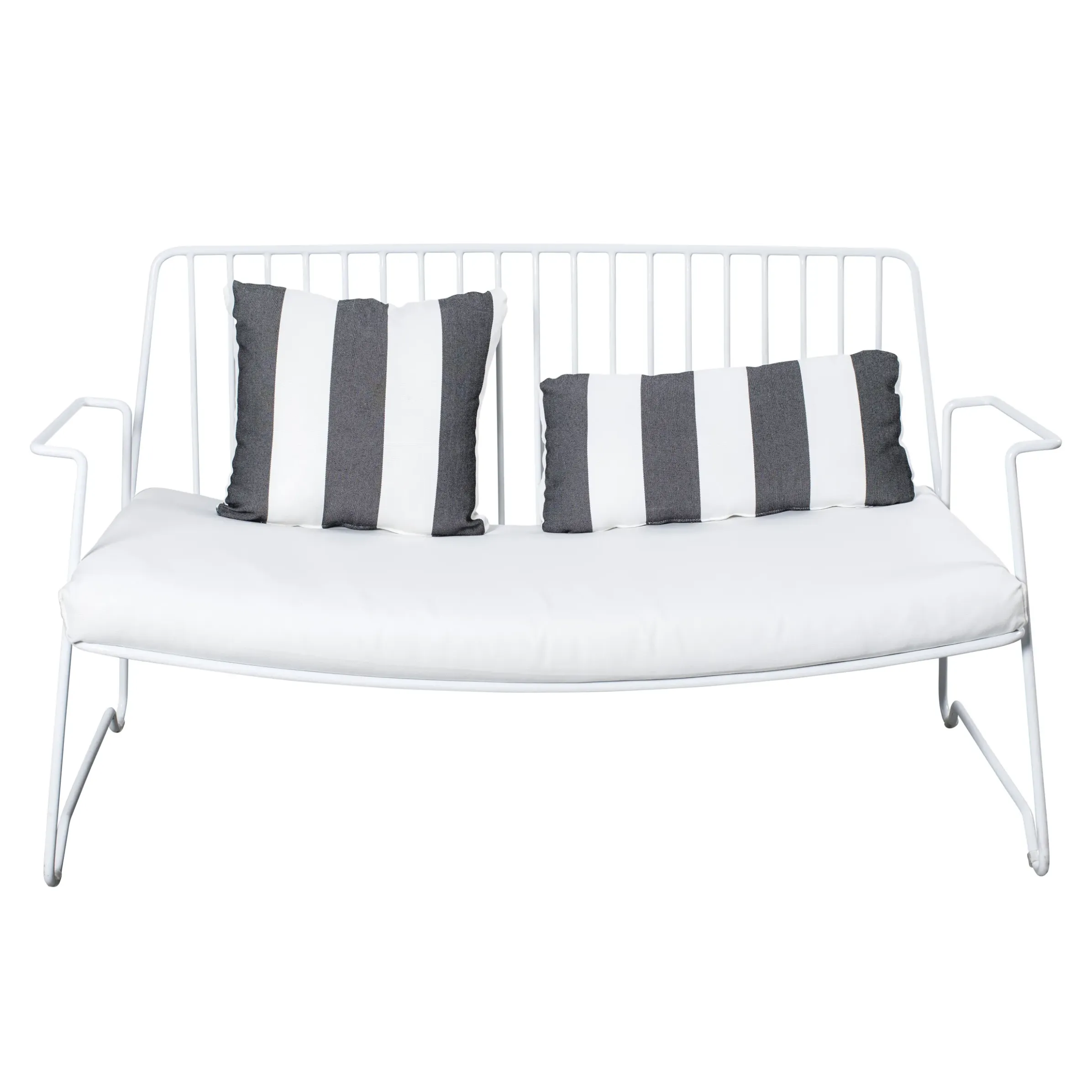 Canape De Jardin 2 Places Fish & Fish Metal / L 131 Cm - Sans Coussin - Serax