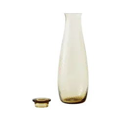 Carafe Collect Sc62 Verre Orange Marron / 0,8 L - Verre Souffle Bouche - &Tradition