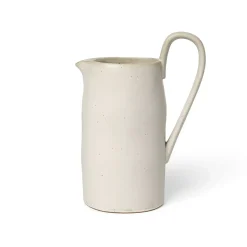 Carafe Flow Ceramique Blanc / 1 L - Ferm Living