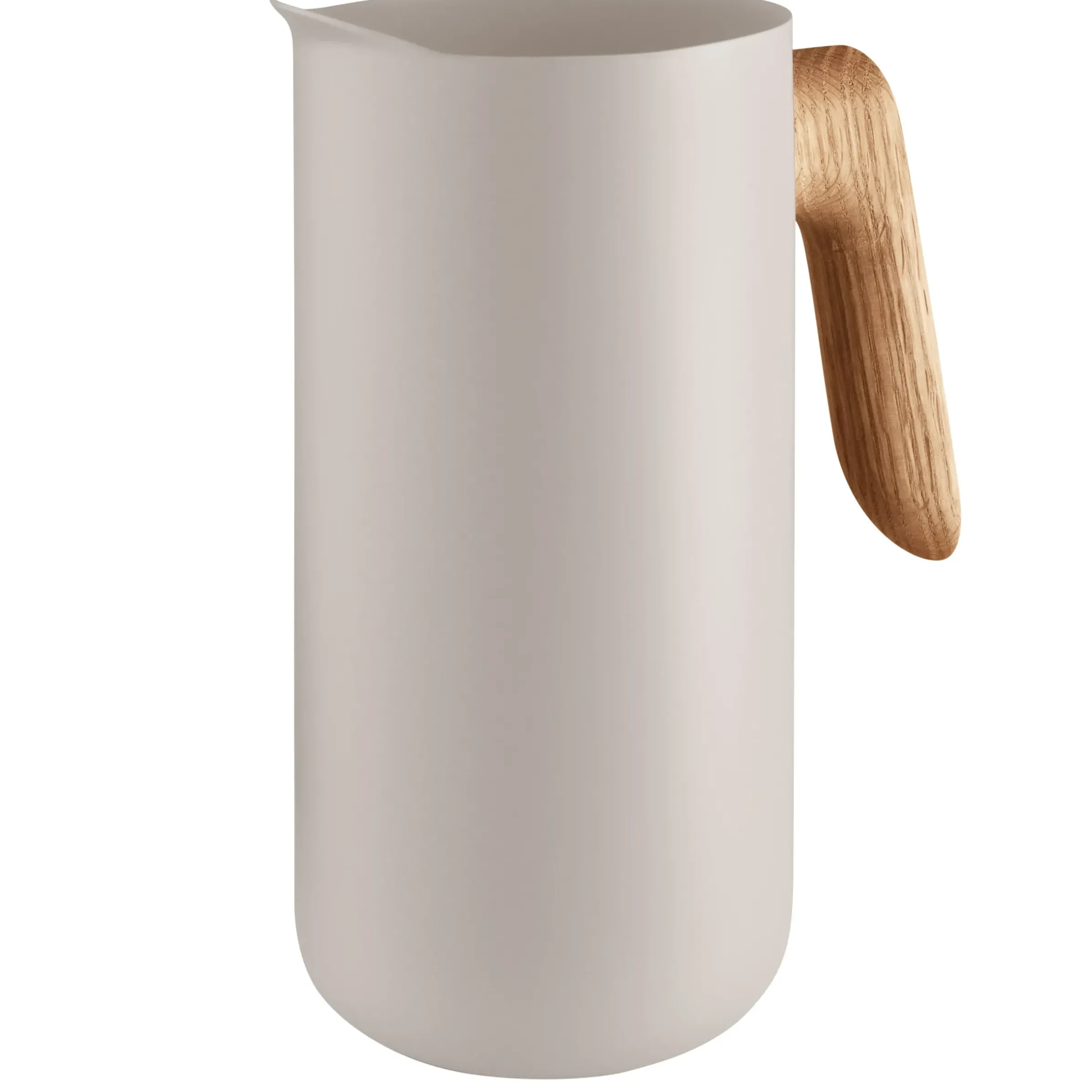 Carafe Nordic Kitchen Metal Beige / 1,4 L - Acier & Bambou - Eva Solo